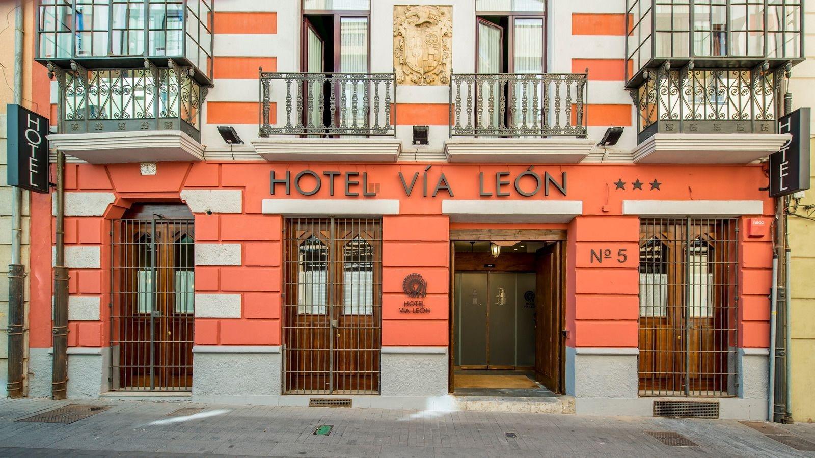 Hotel Alda Via レオン エクステリア 写真
